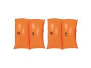 NorthLight Inflatable Swimming Pool Arm Floats for Kids 3 6 Years Orange Set of 2