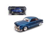 Motormax 73213bl 1949 Ford Coupe Blue 1 24 Diecast Model Car