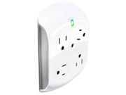 360 Electrical EL36036W 4 Outlet Rotating Power Adapter with Surge Protection