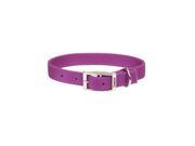 Animal Supply Company CO29097 Double Ply Standard Nylon Collar Orchid