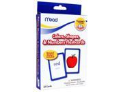 Mead 63403 6 Colors Shapes Numbers Flashcards Case of 6