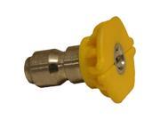 Apache 99050011 15 Degrees Pressure Washer Spray Tip Yellow