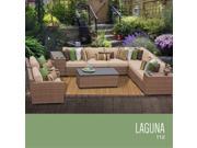 TKC Laguna 11 Piece Outdoor Wicker Patio Furniture Set