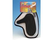 Penn Plax RFG1 Pet Grooming Dog And Cat Glove Synthetic Fur Removal Mit