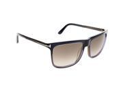 Tom Ford M SG 2156 FT0392 92J Karlie Blue Brown Mens Sunglasses 57 17 140 mm