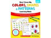 Scholastic Now I Know My Colors Shapes And Patterns Learning Mat