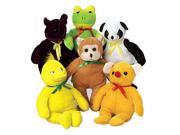 US Toy Company Asst Plush Animals 2 Packs Of 12