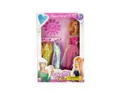 Bulk Buys OF391 4 Fashion Doll with Dresses Artificial Nails 4 Piece