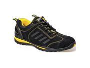 Portwest FW34 Regular Steelite Lusum Safety Trainer Shoe Black Size 47 12