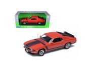 Welly 18002r 1970 Ford Mustang Boss 302 Red 1 18 Diecast Model Car