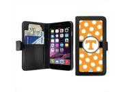 Coveroo University of Tennessee Polka Dots 2 Design on iPhone 6 Plus Wallet Case