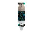 Bravo Sports 163413 40 in. Tahiti Blocktail Longboard Complete Skateboard