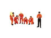 True Scale Miniatures 11AC01 F1 Pit Crew Figures Team Jagermeister Racing Set of 6 Piece for 1 18 Scale Models
