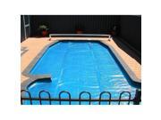 NorthLight 18 x 36 ft. Rectangular Heat Wave Solar Blanket Swimming Pool Cover Blue
