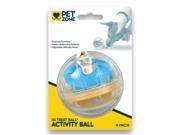 Pet Zone 2550012660 IQ Treat Ball Dog Toy 4 in.