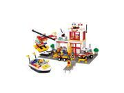 Sluban M38 B3700 Fire Engine Building Block Set 463 Bricks