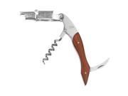 iXCC Waiters Corkscrew Rosewood All in one Wine Opener Bottle Opener and Foil Cutter for Professional and Home Use