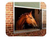 Horse In Stable Mousepad Personalized Custom Mouse Pad Oblong Shaped In 10 x 11 Gaming Mouse Pad Mat
