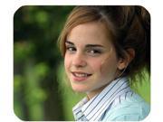 Emma Watson Mousepad Personalized Custom Mouse Pad Oblong Shaped In 8 x 9 Gaming Mouse Pad Mat