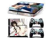 Exclusive Sexy Girl Play 4 PS4 Skin 1 Set Skins For play station 4 Sticker Decal Cover 2 Controller Sticker ps4 accessories