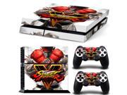 arrival street fighter skins for ps4 stickers for playstation 4 protective cover