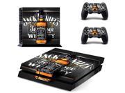 Wine Jack PS4 Skin Sticker Decal Sticker For PS4 PlayStation 4 2 Controller Skins Brand Cool Protected PS4