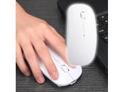 Hot Sale Rechargeable Bluetooth Mouse Ultra Thin Wireless Mouse White Newest Vesion Power Revolution