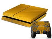 Gold For ps4 skin stickers for playstation 4 ps 4 consoles with 2pcs controller skin stickers ps4 accessories