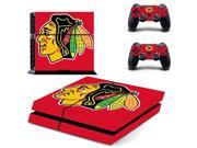 Chicago Blackhawks MLB ps4 skin Game Figure Skin Sticker For Sony PS4 Playstation 4 Console 2 Controller Skins