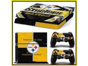 NFL 15 Teams Available Forged By Fire PS4 Skin Sticker Decal Skin Stickers For PS4 Console Stickers PS4 Skin Controller Stickers