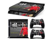 C.Ronaldo Football Star Vinyl Decal PS4 Skin Stickers Wrap for Sony PlayStation 4 Console and 2 Controllers Decorative Skins