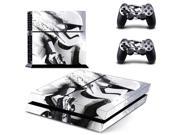 Star Wars White Knight Ps4 Skin Sticker Case Cover for Sony PlayStation 4 and For Two PS4 Controllers