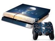 Protective Vinly Decal Skin Stickers Wrap For PS4 Console 2 Controllers 334 Moon
