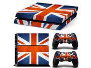 Britain Flag play 4 Vinyl Decal Skin Stickers For play station 4 Console PS4 Games 2Pcs Stickers For ps4 accessories