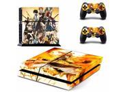 Fairy Tail 6 ps4 Skin Stickers For Playstation 4 PS4 Console 2 Pcs Vinyl decal Skin Stickers for Controller