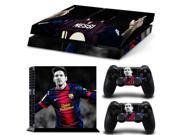Messic Football Star play 4 Vinyl Decal Skin Stickers For play station 4 Console PS4 Games 2Pcs Stickers For ps4 accessories