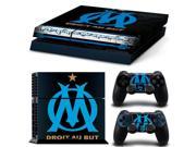 Football Club play 4 Skin 1Set Vinyl Decal Skin Stickers For play station 4 Console PS4 Games 2Pcs Stickers For ps4 accessories