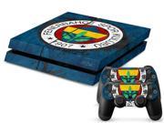 1 Set Vinyl PS4 Sticker For Sony Play station 4 Console 2 controller Skin Sticker PS4 Skin For Fenerbahce Football Club No 1082