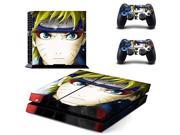 Uzumaki Naruto Play 4 PS4 Skin 1 Set Skins For play station 4 Sticker Decal Cover 2 Controller Sticker ps4 accessories