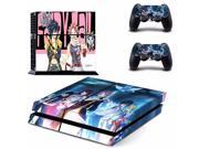Fairy Tail 5 ps4 Skin Stickers For Playstation 4 PS4 Console 2 Pcs Vinyl decal Skin Stickers for Controller
