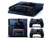 Uncharted 4 play 4 Skin 1Set Vinyl Decal Skin Stickers For play station 4 Console PS4 Games 2Pcs Stickers For ps4 accessories