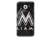 MLB Hard Case For Samsung Galaxy S7 Edge Miami Marlins Design Protective Phone S7 Edge Covers Fashion Samsung Cell Accessories