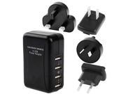 New 4port USB Power Thunder Charger for iPad iPhone Samsung 5V 2A