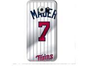 MLB Hard Case For Samsung Galaxy S7 Edge Minnesota Twins Design Protective Phone S7 Edge Covers Fashion Samsung Cell Accessories