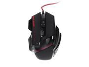 3200DPI 7 Buttons LED Optical USB Wired Pro Gamer Gaming Mouse Mice with Breathing Lights Triple Fire Key for Computer PC