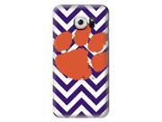 Schools Hard Case For Samsung Galaxy S7 Edge Clemson Design Protective Phone S7 Edge Covers Fashion Samsung Cell Accessories