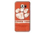 Schools Hard Case For Samsung Galaxy S7 Edge Clemson Tigers Vintage Design Protective Phone S7 Edge Covers Fashion Samsung Cell Accessories
