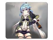 Gaming MousePad Durable High Quality Sword Art Online Sinon Friendly Mouse Mat Cute Mouse pad 9 x 10
