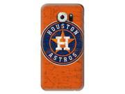 MLB Hard Case For Samsung Galaxy S7 Edge Houston Astros Design Protective Phone S7 Edge Covers Fashion Samsung Cell Accessories