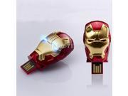 Avengers Iron Man Metal usb flash drive 64GB USB 2.0 Flash Memory Stick Drive pen drive